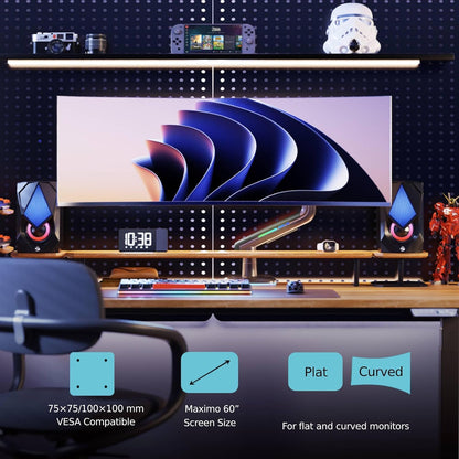 Rack Soporte Gamer Ergonómico para Monitor F5