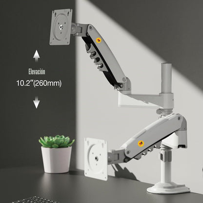 Rack Ergonómico para 2 Monitores H180