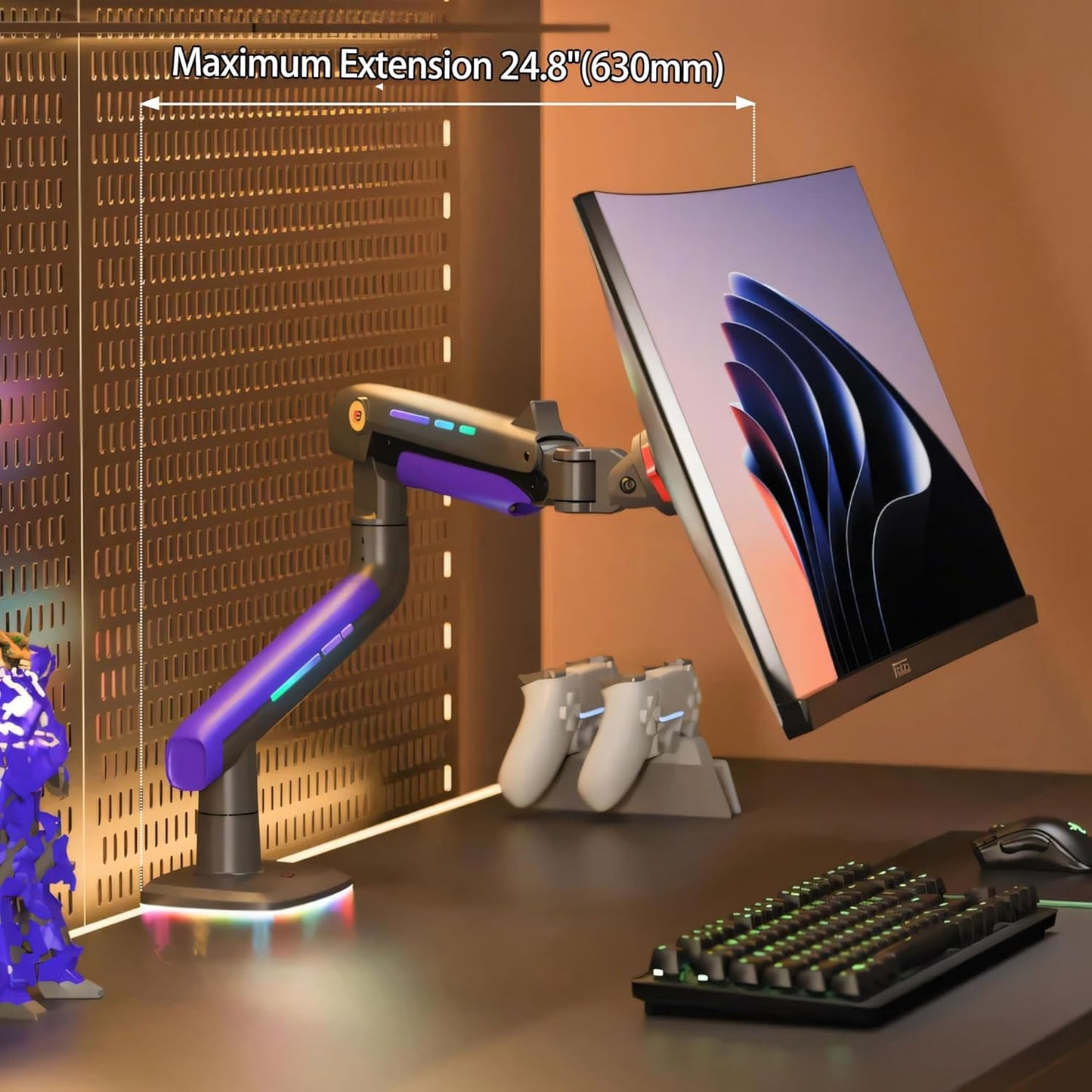 Rack Gamer Ergonómico para Monitor F5
