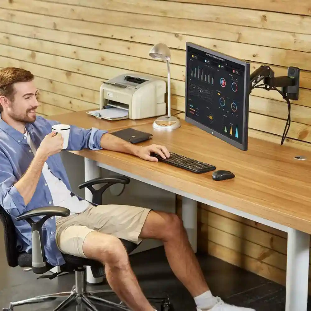 Rack Ergonómico de Pared para Monitor F150