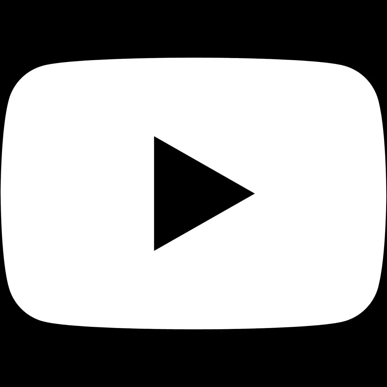 Icono YouTube Fondo Negro North Bayou Perú