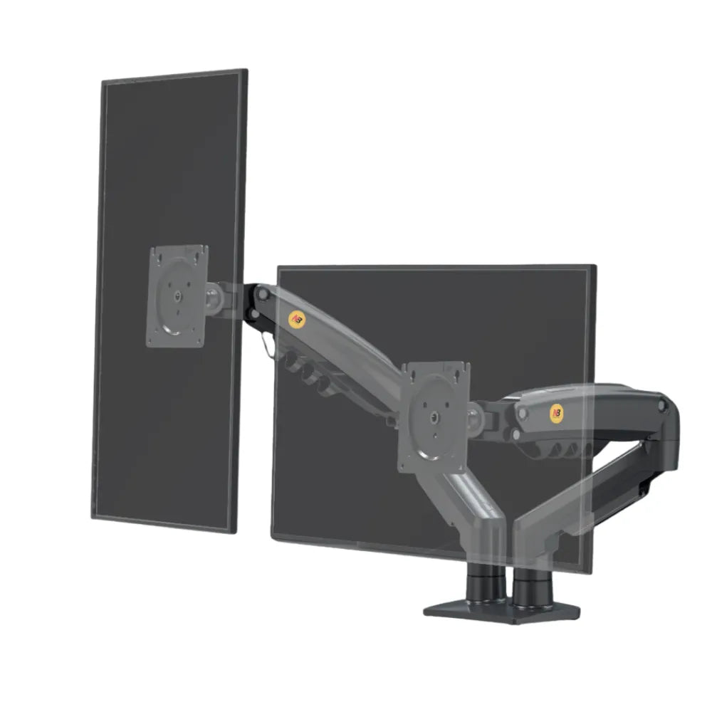 Rack Soporte Ergonómico para 2 Monitores F160