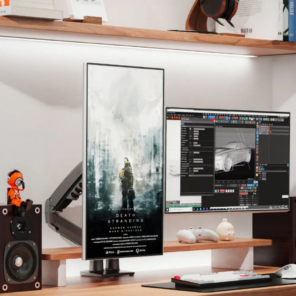 Rack Soporte Ergonómico para 2 Monitores F160