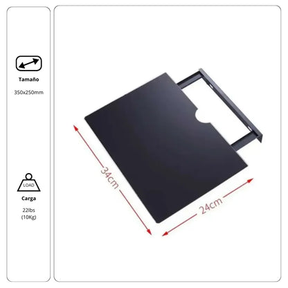 Bandeja Ergonómica para PC Portátil en Pedestal Móvil Q08
